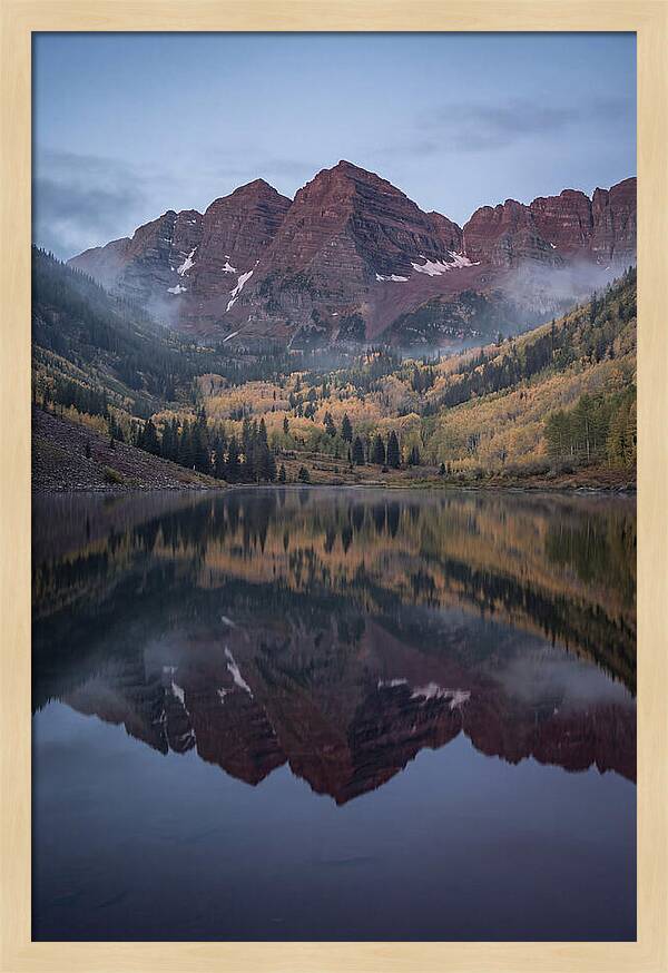 Maroon Bells Reflected Serenity