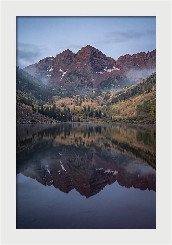 Maroon Bells Reflected Serenity