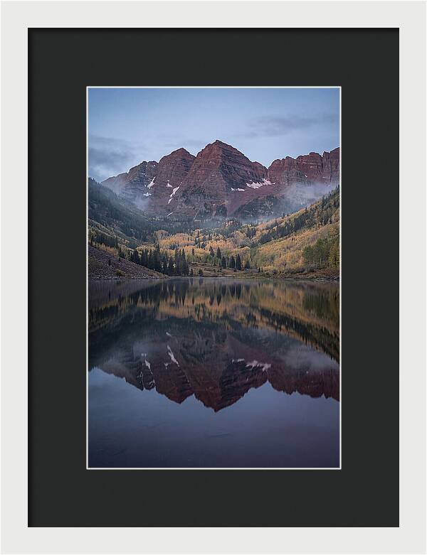 Maroon Bells Reflected Serenity