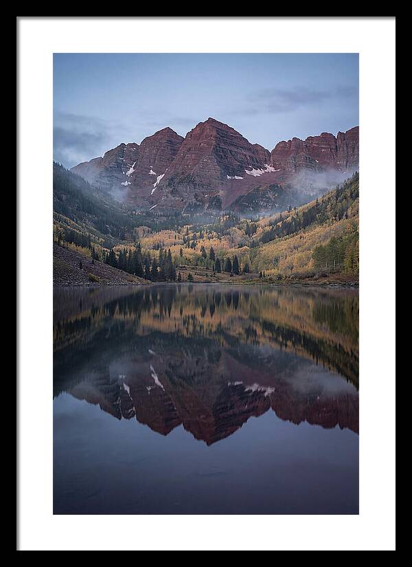Maroon Bells Reflected Serenity