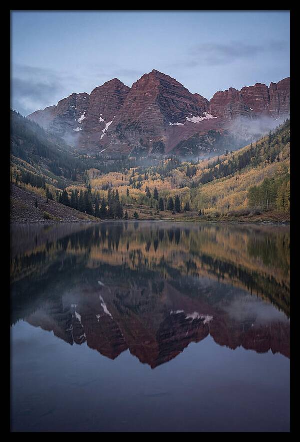 Maroon Bells Reflected Serenity