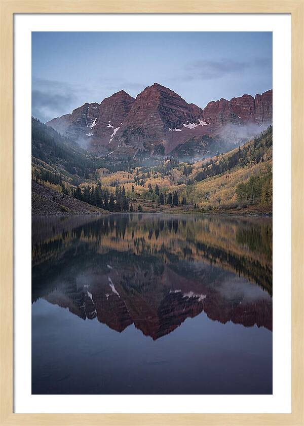 Maroon Bells Reflected Serenity
