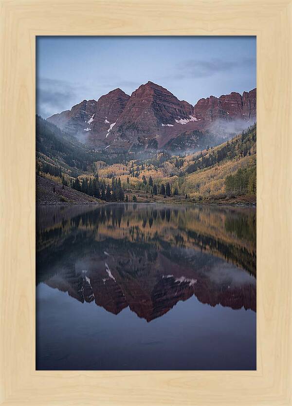 Maroon Bells Reflected Serenity