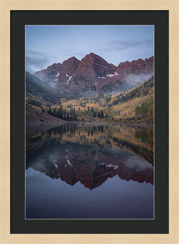 Maroon Bells Reflected Serenity
