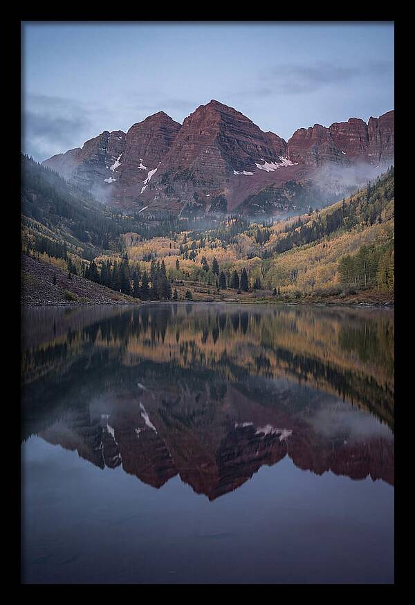 Maroon Bells Reflected Serenity