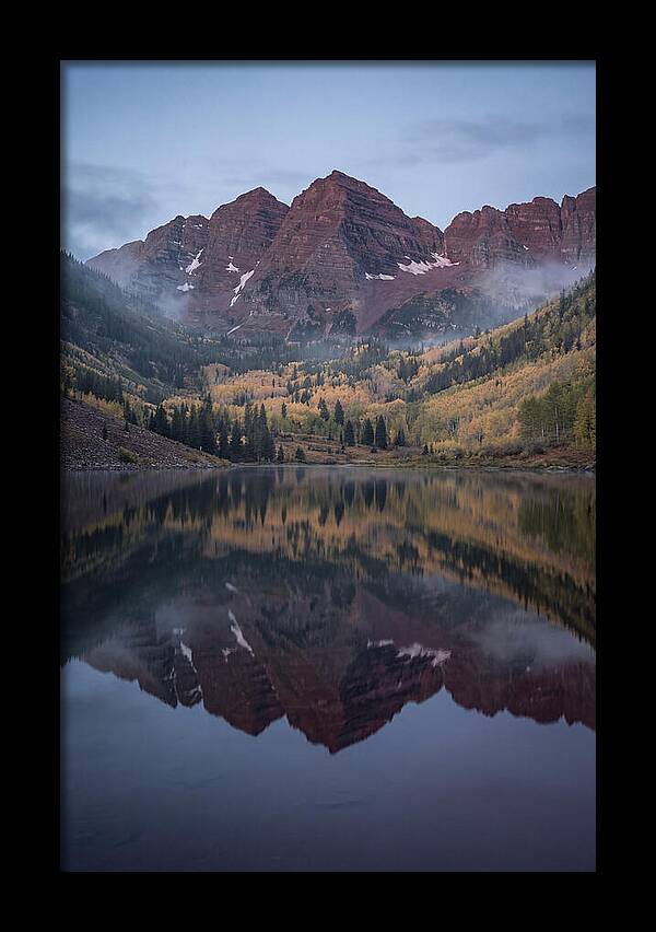 Maroon Bells Reflected Serenity
