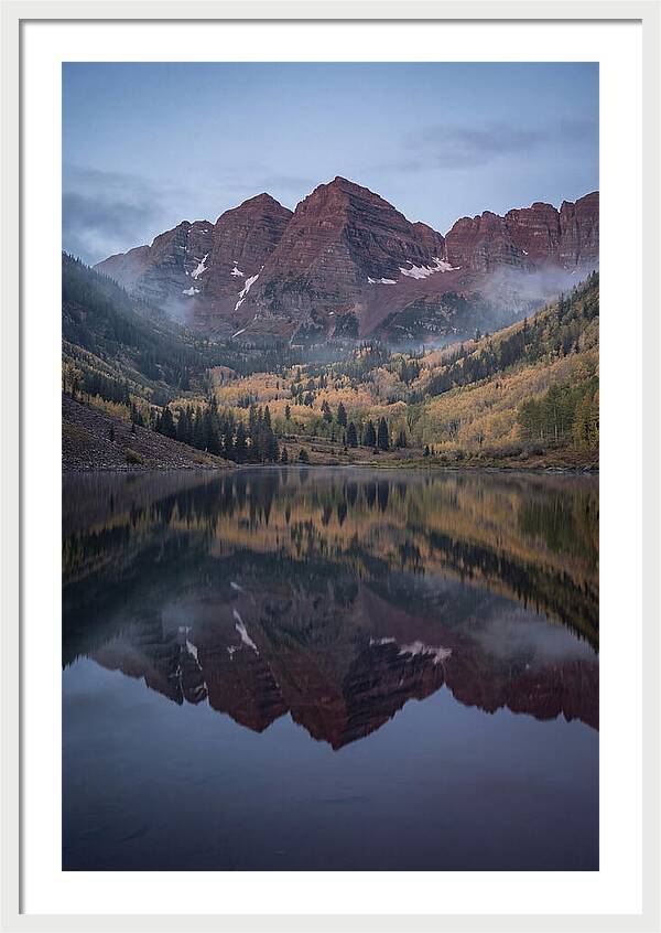 Maroon Bells Reflected Serenity