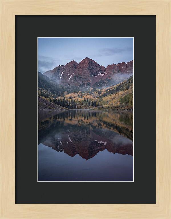 Maroon Bells Reflected Serenity