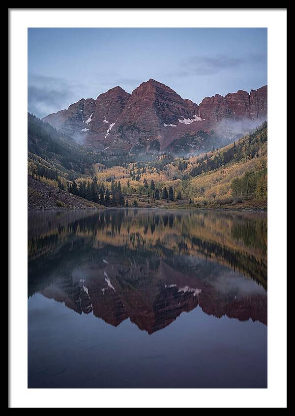 Maroon Bells Reflected Serenity