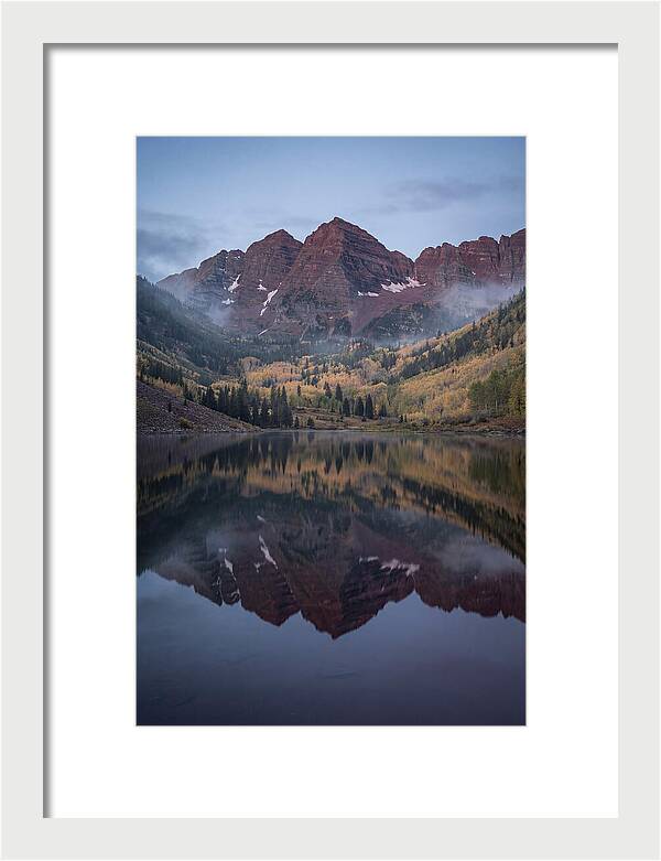 Maroon Bells Reflected Serenity