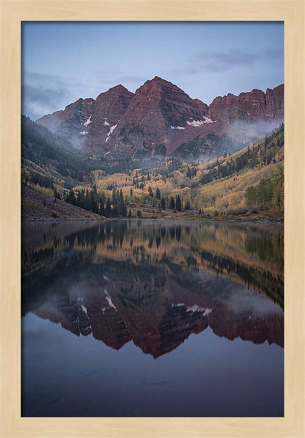 Maroon Bells Reflected Serenity
