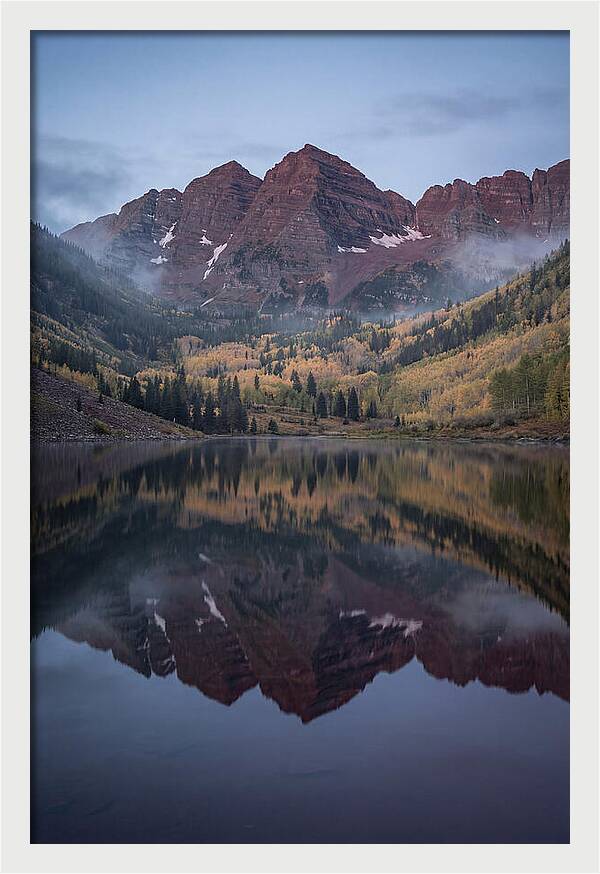 Maroon Bells Reflected Serenity