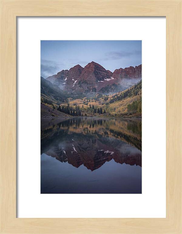 Maroon Bells Reflected Serenity