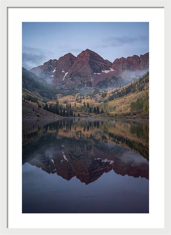 Maroon Bells Reflected Serenity