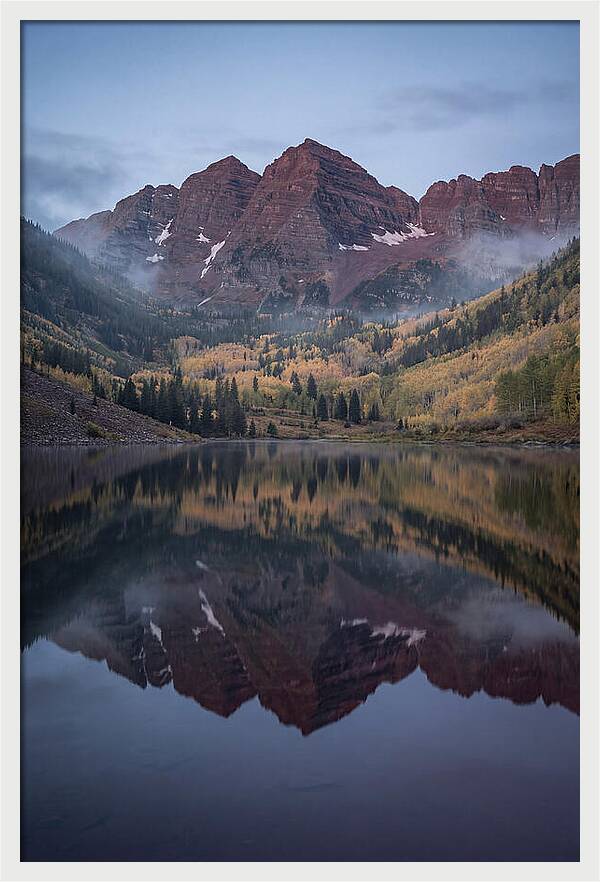 Maroon Bells Reflected Serenity