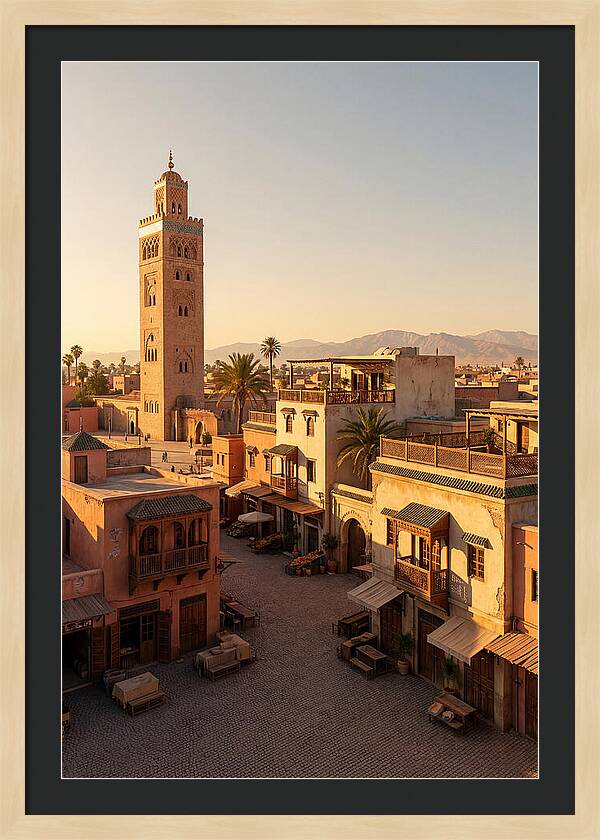 Marrakech Jemaa Fnaa Sunset