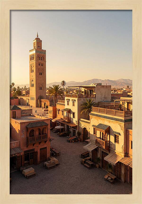 Marrakech Jemaa Fnaa Sunset