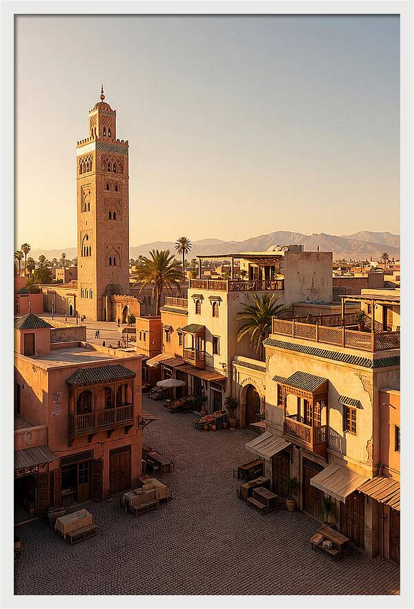 Marrakech Jemaa Fnaa Sunset