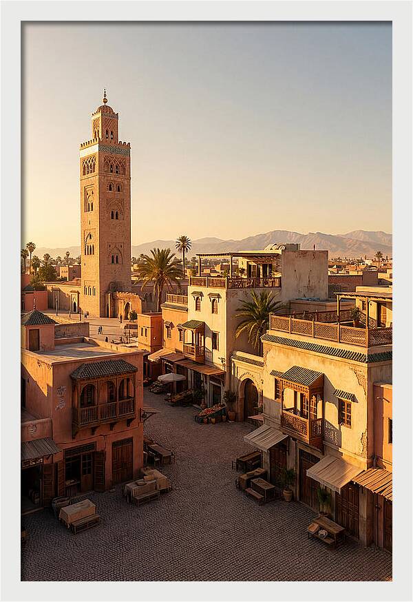 Marrakech Jemaa Fnaa Sunset