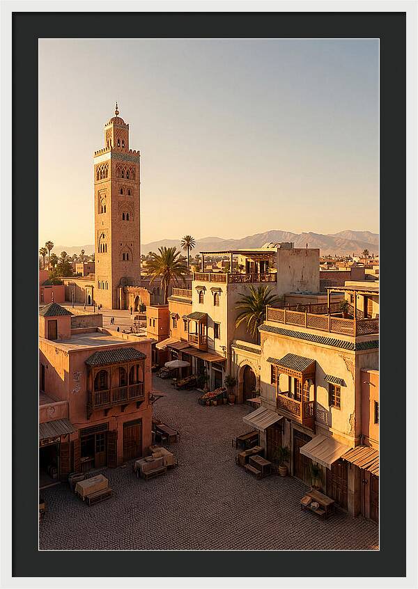 Marrakech Jemaa Fnaa Sunset