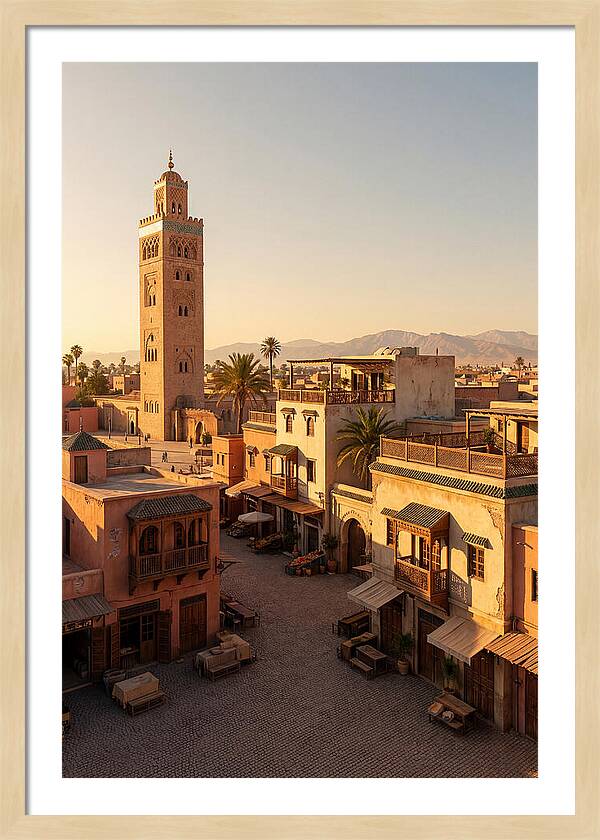 Marrakech Jemaa Fnaa Sunset