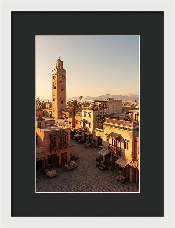 Marrakech Jemaa Fnaa Sunset