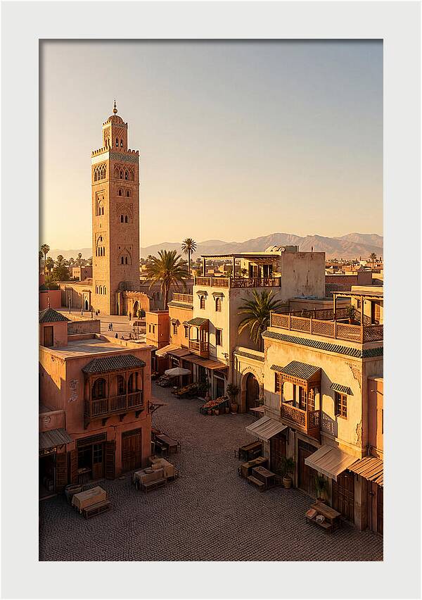Marrakech Jemaa Fnaa Sunset