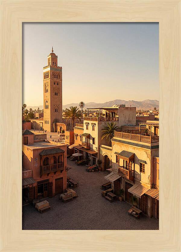 Marrakech Jemaa Fnaa Sunset