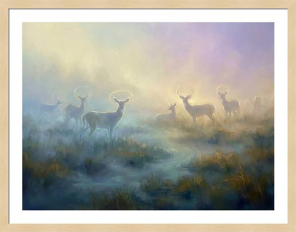 Marsh Deer Gathering