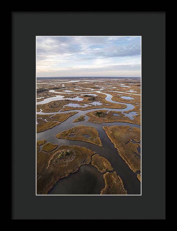 Marshland Channels From Above