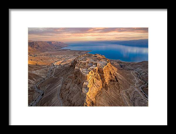 Masada At Sunrise