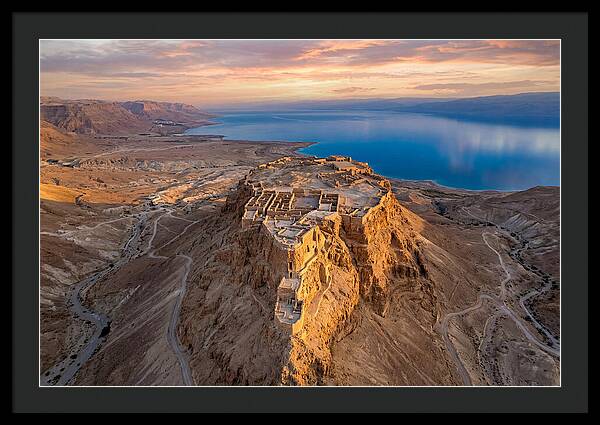 Masada At Sunrise