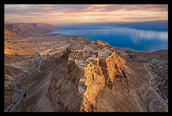 Masada At Sunrise