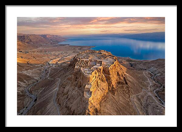 Masada At Sunrise