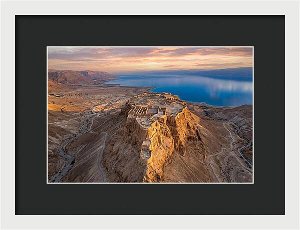 Masada At Sunrise