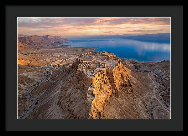 Masada At Sunrise