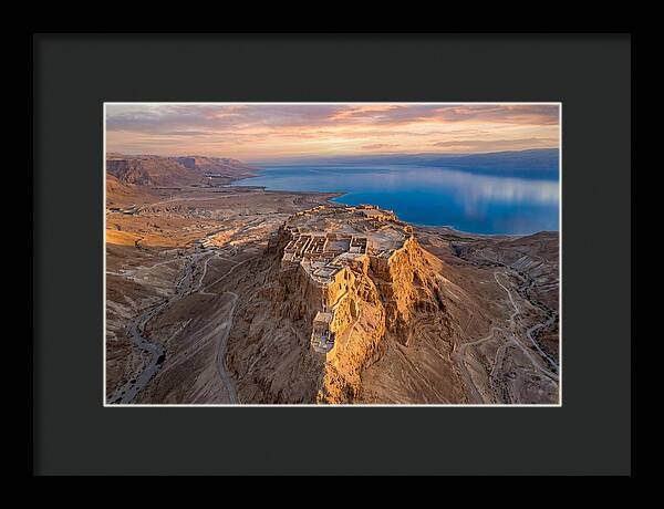 Masada At Sunrise