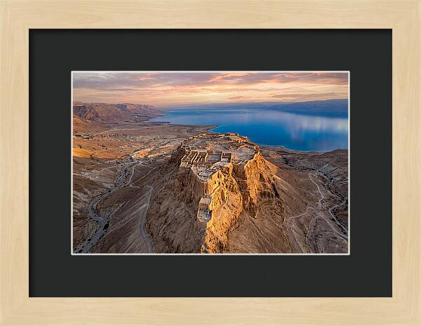 Masada At Sunrise