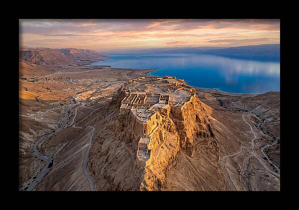 Masada At Sunrise