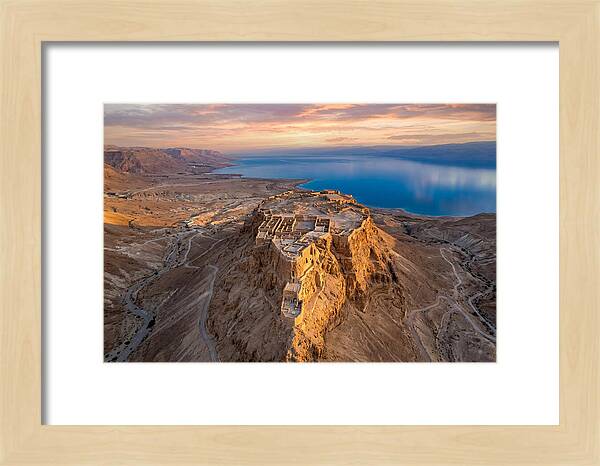 Masada At Sunrise