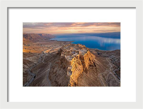 Masada At Sunrise