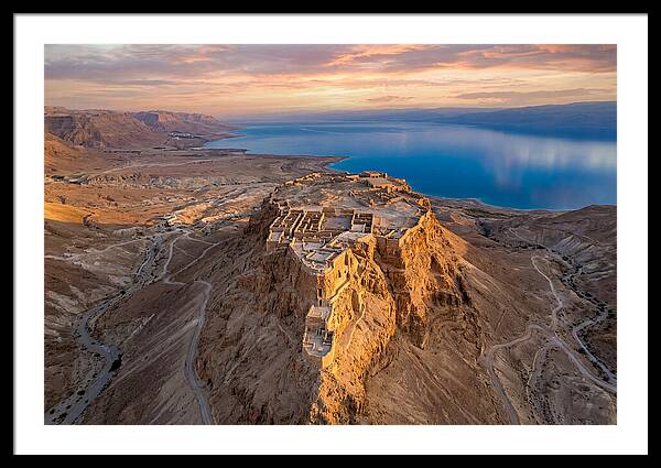 Masada At Sunrise