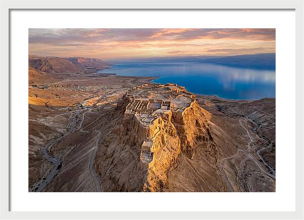 Masada At Sunrise