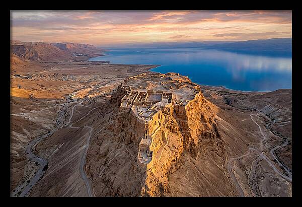 Masada At Sunrise