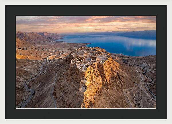 Masada At Sunrise