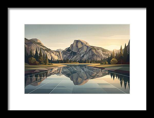 Massive Granite Dome Reflection