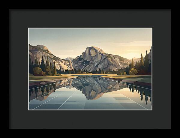 Massive Granite Dome Reflection