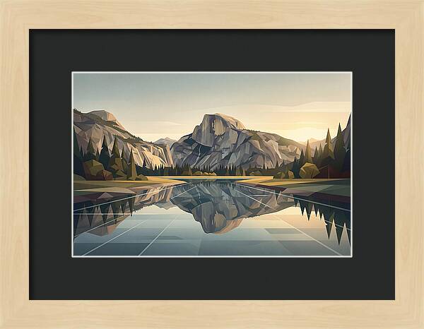 Massive Granite Dome Reflection