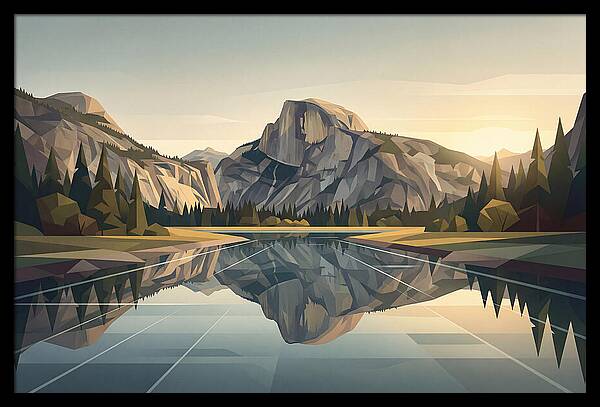 Massive Granite Dome Reflection