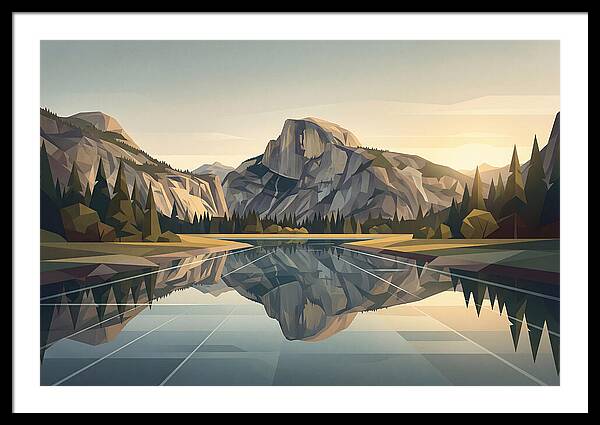 Massive Granite Dome Reflection